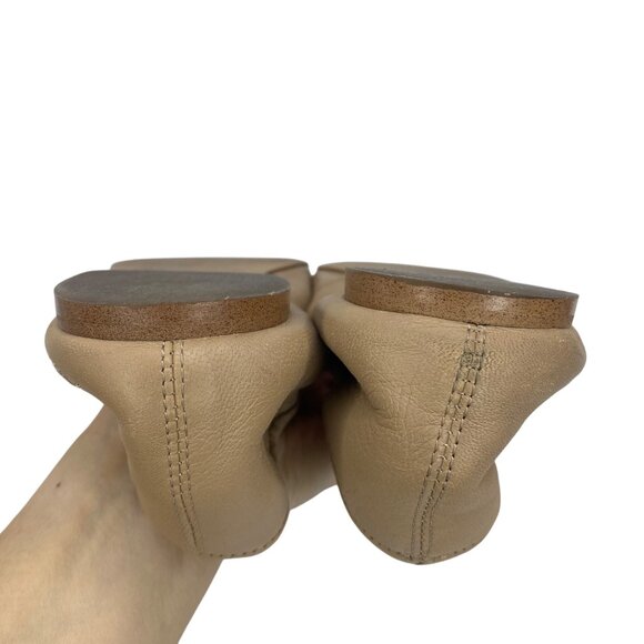 Sam Edelman Classic Felicia Tan Leather Round toe Ballet Flats Women’s size 10 - Picture 10 of 12